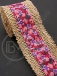 Bandă de pânză de sac cu bandă textilă width 50mm - length ~2 meters 1 rollă 462125