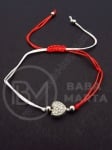 Mărgele metallice Martenitsa cu cristal 1 pachet 12 buc 104173