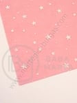 Fetru 1mm A4 20x30cm imprimeu stea roz 1 buc 461434
