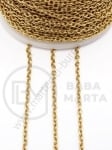 Lanț OȚEL 2x1,5x0,4mm 1 metru 302220