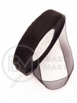 Panglică organza 15mm neagra ~45 metri 451246
