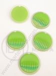 Pendant din rășină 25.5mm gaură 2mm 10 pcs 311564