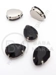 Pietriș acrilic 13x18mm negru în coș metalic 1 pachet 4 buc 151716