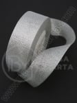 Panglică organza 25mm argint 1 rolă ~22 metri 451203