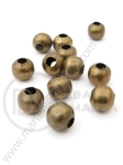 Bilă metalică 10mm color bronz antic 1 pachet 30 buc 306205