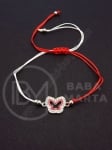 Mărgele metallice Martenitsa cu cristal 1 pachet 12 buc 104672