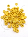 Șaibă de lemn 8x3.5mm galbenă gaură 3mm 1 paquet 40g ~400buc 321252