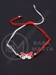 Mărgele metallice Martenitsa cu cristal 1 pachet 12 buc 104602