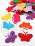 Fetru fluture 22x16x1mm mix 1 pachet 50 buc 181805