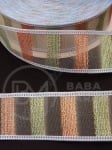 Panglică organza colorată 25mm, 1 pachet, 5 metri, 451419