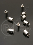 Duză rotundă 10x5mm OȚEL (304) gaură 4mm 1 pachet 4 buc 307906