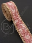 Cloth panglică de sac cu panglică textilă width 25mm - length ~2 meters 1 roll 462017