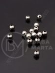 Steel bill 4mm argintie gaură 1mm 1 pachet 50 buc 307457