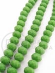Cristal 8x6mm verde solid ~70 buc 42.5cm 1 buc 342098