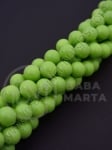 Șir de mărgele de sticlă 12mm verde ~70 buc 1 buc 8225