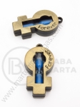 Pandantiv metalic clepsidră 37x20x7mm 1 buc 307225