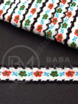 Panglică cu flori 13mm 1 pachet ~20 metri 411194