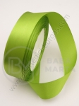 Panglică satinată verde 25mm ~22 meters 451099