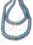 Şir de mărgele cristaline 5,5x6,5mm galvanizat 1 buc ~100 buc ~54cm 342384