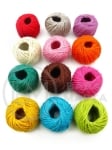 Frânghie de cânepă - 100% iută ~2.5mm mix 12 pieces 431428