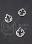 Pendant înger din OȚEL (304) 13x11x1.5mm 1 pachet 1 bucată 305903