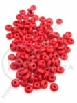 Șaibă de lemn 6x3mm red hole 2mm ~1000 bucăți 40g 321074