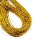 Împletit lamé culoare aurie 1.5mm 1 bobină ~100m 441427