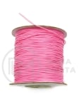 Sfoară coreeană roz (imitație de piele) 0.5 mm ~160 meters 441440