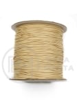 Sfoară coreeană beige (imitație de piele) 0.5 mm ~160 meters 441444