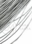 Bandă elastică argintie ~1.5mm 30 meters 441449