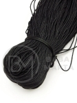 Sfoară neagră din fibre sintetice (bumbac) ~1,2 mm ~330 metri 441461