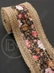 Bandă de pânză de sac cu bandă textilă width 50mm - length ~2 meters 1 rollă 462130