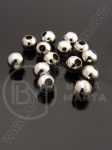 Bilă metalică 8mm color argintie 50 buc 308228