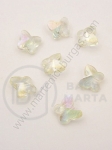 Cristal fluture 10x9x6mm Swarovski imitație galben open effect AV 1 pachet 10 buc 335416
