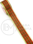 Panglică textilă CRĂCIUN lățime 38mm - lungime ~2,70 metri 462232