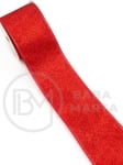 Panglică textilă roșie lățime 63mm - lungime ~2,70 metri 462244