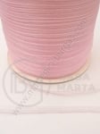 Panglică organza ~6mm roz 20 metri 451502