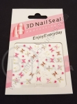 Autocolant 3D pentru decorarea manichiurii 1 bucată 181386