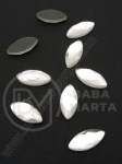 Placă de sticlă transparentă 7x15mm pentru buze fierbinți 1 pachet 20 buc 151427
