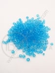 Sticla margele transparente albastre 3mm 50g 333099