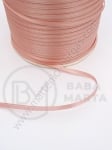 Panglică de satin 3mm roz očetr cenușiu 20 metri 451513