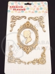 Elemente decorative din lemn 1 pachet 182022