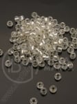 Transparent cu centru argintiu, calitatea 1, 3 mm, 8/0, 1 pachet, 40 g, 331503