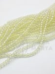 Mărgele de sticlă 2,5 mm curcubeu transparente 1 bucată ~36 cm ~180 bucăți 343826