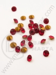 Pietricele de vitola cehă 4.2 mm red ~1400 buc 1 pachet 151032