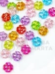 Trifoi 14x4.5mm mix AB arc gaură 1.5mm 1 pachet 40g ~140 buc 312913