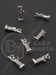 Pandantiv Statuia Libertății 20x7mm culoare argintie 1 pachet 10 buc 306096