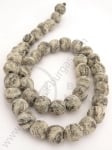 Colier Piatră vulcanică - LAVA 10x11mm ~40 buc 1 buc 351771