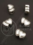 Mărgele 14x9x7mm gaură metalică ~4mm 1 buc 309565