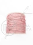 Cordon poliester roz ~0,8 mm ~45 metri 1 rolă 441406